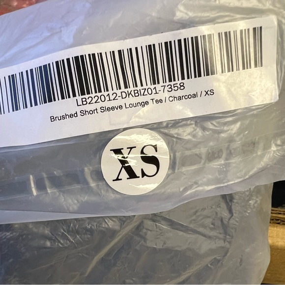 NEW QUINCE Brushed Short Sleeve Lounge Tee Size: XS - Picture 6 of 6